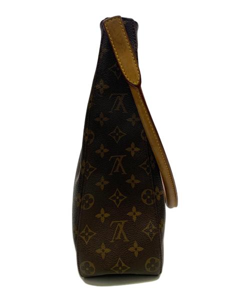 LOUIS VUITTON（ルイ ヴィトン）LOUIS VUITTON (ルイ ヴィトン) LOUIS VUITTON　モノグラム　ルーピングGM　ショルダーバッグ ブラウンの古着・服飾アイテム