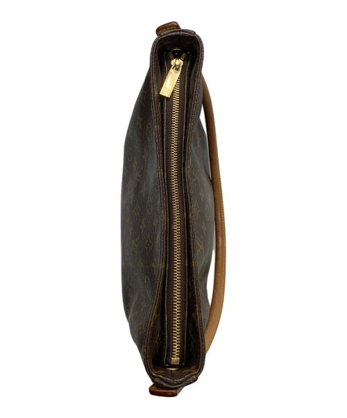LOUIS VUITTON（ルイ ヴィトン）LOUIS VUITTON (ルイ ヴィトン) LOUIS VUITTON　モノグラム　ルーピングGM　ショルダーバッグ ブラウンの古着・服飾アイテム
