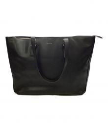 PAUL SMITH（ポールスミス）の古着「Paul Smith ブラック ショルダートートバッグ」｜ブラック