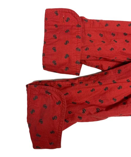 JUNIOR GAULTIER（ジュニアゴルチエ）JUNIOR GAULTIER (ジュニアゴルチエ) JUNIOR GAULTIER　レッド　長袖シャツ レッド サイズ:SIZE 48の古着・服飾アイテム