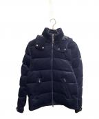 RALPH LAUREN Purple Labelラルフ ローレン パープル レーベル）の古着「RALPH LAUREN PURPLE LABEL　ネイビー　Powered by RLX 　コーデュロイダウンジャケット」｜ネイビー