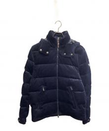 RALPH LAUREN Purple Label（ラルフ ローレン パープル レーベル）の古着「RALPH LAUREN PURPLE LABEL　ネイビー　Powered by RLX 　コーデュロイダウンジャケット」｜ネイビー