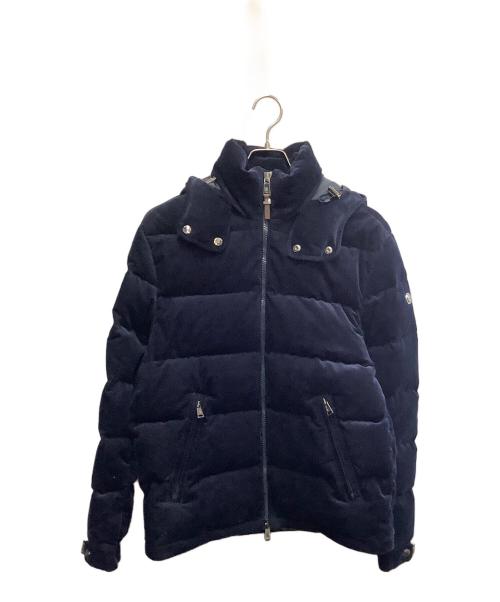 RALPH LAUREN Purple Label（ラルフ ローレン パープル レーベル）RALPH LAUREN Purple Label RALPH LAUREN PURPLE LABEL　ネイビー　Powered by RLX 　コーデュロイダウンジャケット ネイビー サイズ:SIZE Sの古着・服飾アイテム