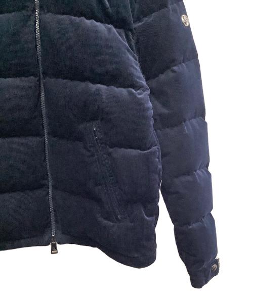 RALPH LAUREN Purple Label（ラルフ ローレン パープル レーベル）RALPH LAUREN Purple Label RALPH LAUREN PURPLE LABEL　ネイビー　Powered by RLX 　コーデュロイダウンジャケット ネイビー サイズ:SIZE Sの古着・服飾アイテム