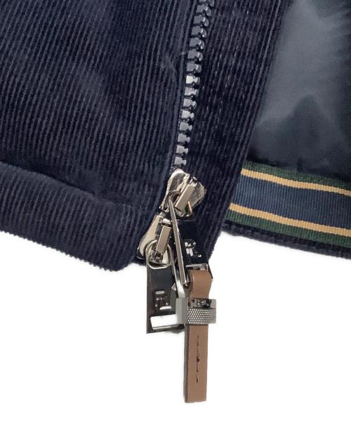 RALPH LAUREN Purple Label（ラルフ ローレン パープル レーベル）RALPH LAUREN Purple Label RALPH LAUREN PURPLE LABEL　ネイビー　Powered by RLX 　コーデュロイダウンジャケット ネイビー サイズ:SIZE Sの古着・服飾アイテム