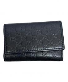 GUCCI（グッチ）の古着「GUCCI　ブラック　キーケース」｜ブラック