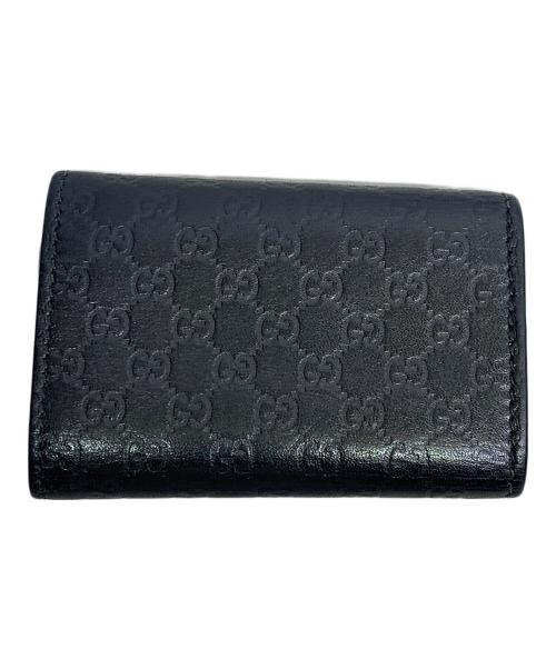 GUCCI（グッチ）GUCCI (グッチ) GUCCI　ブラック　キーケース ブラックの古着・服飾アイテム