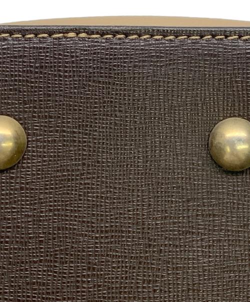 FURLA（フルラ）FURLA (フルラ) FURLA　ブラウン×スカイブルー　2WAYバッグ ブラウン×スカイブルーの古着・服飾アイテム