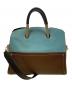FURLA (フルラ) FURLA　ブラウン×スカイブルー　2WAYバッグ ブラウン×スカイブルー：8000円