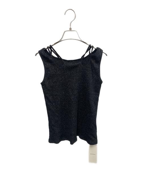 MURRAL（ミューラル）MURRAL (ミューラル) MURRAL ブラック キャミソール ブラック サイズ:SIZE 2 未使用品の古着・服飾アイテム