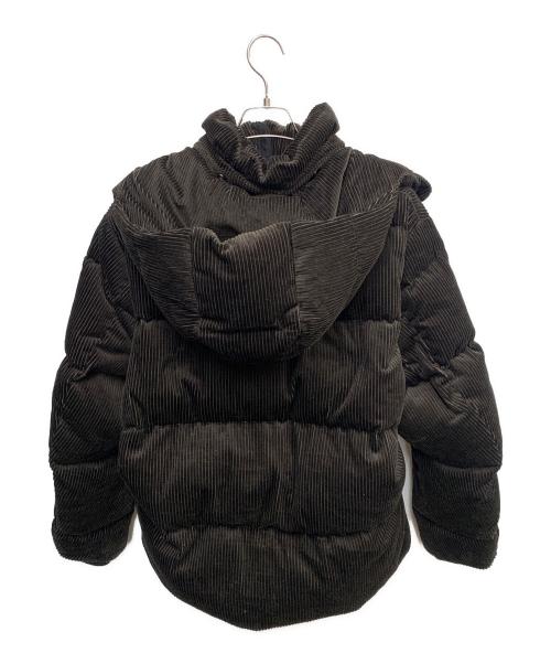 BROOKS BROTHERS（ブルックスブラザーズ）BROOKS BROTHERS (ブルックスブラザーズ) BROOKS BROTHERS　ブラウン　コットンコーデュロイショートパッファーダウンジャケット ブラウン サイズ:SIZE Mの古着・服飾アイテム