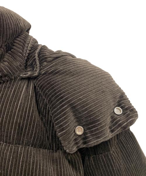 BROOKS BROTHERS（ブルックスブラザーズ）BROOKS BROTHERS (ブルックスブラザーズ) BROOKS BROTHERS　ブラウン　コットンコーデュロイショートパッファーダウンジャケット ブラウン サイズ:SIZE Mの古着・服飾アイテム