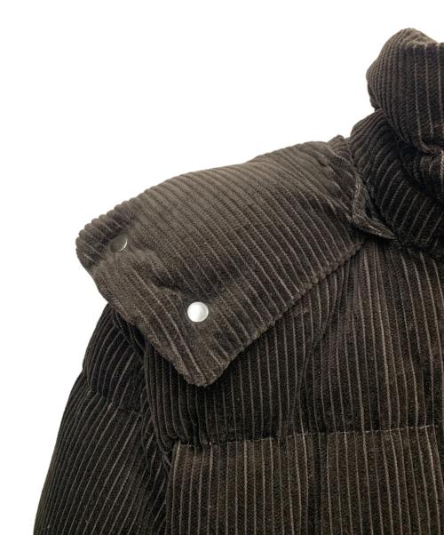 BROOKS BROTHERS（ブルックスブラザーズ）BROOKS BROTHERS (ブルックスブラザーズ) BROOKS BROTHERS　ブラウン　コットンコーデュロイショートパッファーダウンジャケット ブラウン サイズ:SIZE Mの古着・服飾アイテム