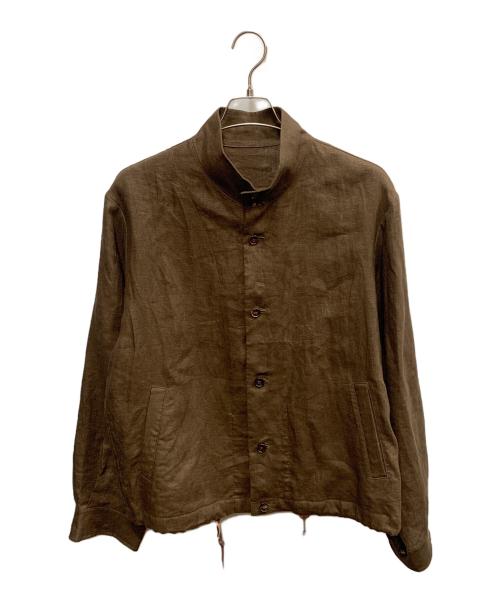 BROOKS BROTHERS（ブルックス・ブラザーズ）BROOKS BROTHERS (ブルックス・ブラザーズ) BROOKS BROTHERS　ブラウン　ショートジャケット ブラウン サイズ:SIZE Mの古着・服飾アイテム
