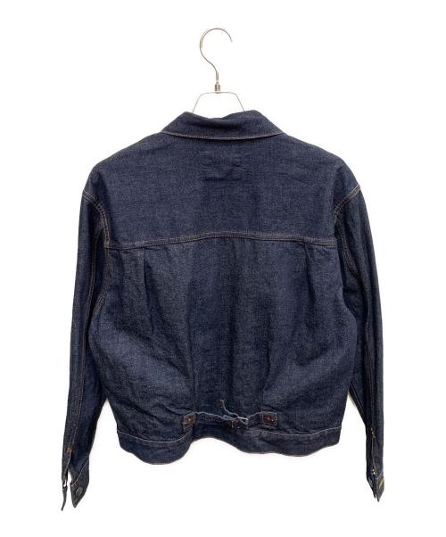 BROOKS BROTHERS（ブルックスブラザーズ）BROOKS BROTHERS (ブルックスブラザーズ) BROOKS BROTHERS　インディゴ　ワンウォッシュセルビッジデニムトラッカージャケット 　デニムジャケット インディゴ サイズ:SIZE Mの古着・服飾アイテム