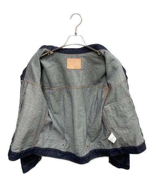 BROOKS BROTHERS（ブルックスブラザーズ）BROOKS BROTHERS (ブルックスブラザーズ) BROOKS BROTHERS　インディゴ　ワンウォッシュセルビッジデニムトラッカージャケット 　デニムジャケット インディゴ サイズ:SIZE Mの古着・服飾アイテム