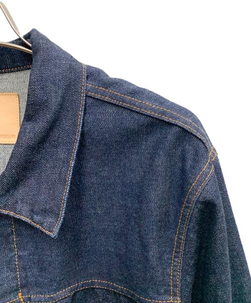 BROOKS BROTHERS（ブルックスブラザーズ）BROOKS BROTHERS (ブルックスブラザーズ) BROOKS BROTHERS　インディゴ　ワンウォッシュセルビッジデニムトラッカージャケット 　デニムジャケット インディゴ サイズ:SIZE Mの古着・服飾アイテム