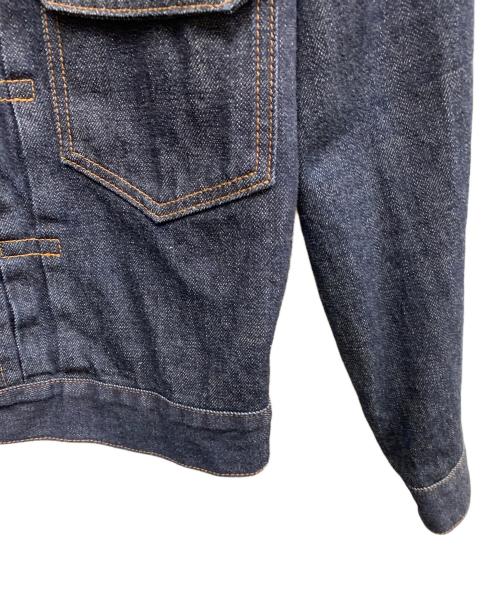 BROOKS BROTHERS（ブルックスブラザーズ）BROOKS BROTHERS (ブルックスブラザーズ) BROOKS BROTHERS　インディゴ　ワンウォッシュセルビッジデニムトラッカージャケット 　デニムジャケット インディゴ サイズ:SIZE Mの古着・服飾アイテム