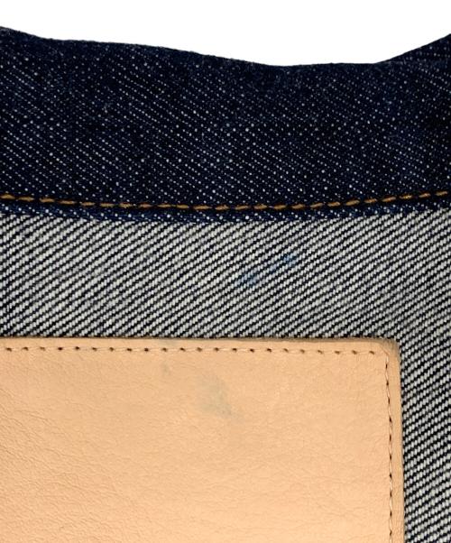 BROOKS BROTHERS（ブルックスブラザーズ）BROOKS BROTHERS (ブルックスブラザーズ) BROOKS BROTHERS　インディゴ　ワンウォッシュセルビッジデニムトラッカージャケット 　デニムジャケット インディゴ サイズ:SIZE Mの古着・服飾アイテム