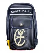 CASTELBAJACカステルバジャック）の古着「CASTELBAJAC　ネイビー　ボディーバッグ」｜ネイビー