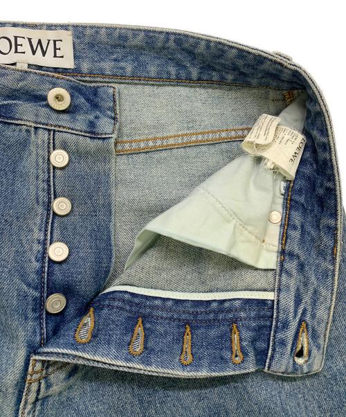 LOEWE（ロエベ）LOEWE (ロエベ) LOEWE　ANAGRAM BAGGY JEANS 25SS @ Π　デニムパンツ ブルー サイズ:SIZE 48の古着・服飾アイテム
