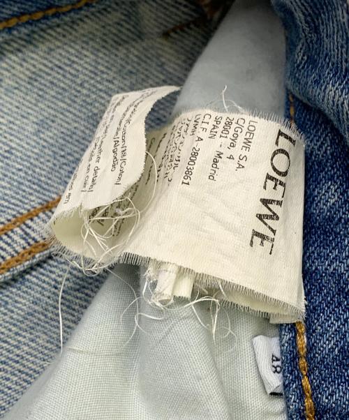 LOEWE（ロエベ）LOEWE (ロエベ) LOEWE　ANAGRAM BAGGY JEANS 25SS @ Π　デニムパンツ ブルー サイズ:SIZE 48の古着・服飾アイテム
