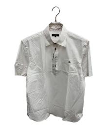 BURBERRY BLACK LABEL（バーバリーブラックレーベル）の古着「BURBERRY BLACK LABEL  ホワイト 半袖シャツ」｜ホワイト