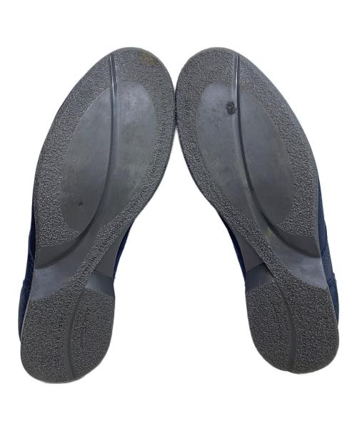 Salvatore Ferragamo（サルヴァトーレ フェラガモ）Salvatore Ferragamo (サルヴァトーレ フェラガモ) チャッカーブーツ ネイビー サイズ:SIZE 7 1/2の古着・服飾アイテム