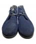 Salvatore Ferragamo (サルヴァトーレ フェラガモ) チャッカーブーツ ネイビー サイズ:SIZE 7 1/2：12000円