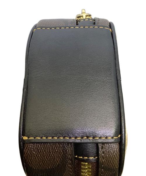 COACH（コーチ）COACH (コーチ) COACH　ブラウン×ボルドー　ショルダーバッグ ブラウン×ボルドーの古着・服飾アイテム