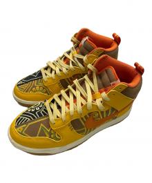 NIKE（ナイキ）の古着「NIKE　DUNK HIGH　Somos Familia "Dia de Muertos"　スニーカー」｜イエロー