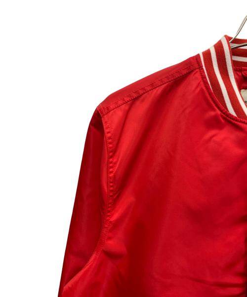 BRIXTON（ブリクストン）BRIXTON (ブリクストン) Coca Cola (コカコーラ) BRIXTON×Coca Cola　ブルゾン レッド サイズ:SIZE Mの古着・服飾アイテム