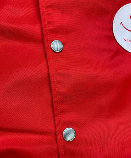 BRIXTON（ブリクストン）BRIXTON (ブリクストン) Coca Cola (コカコーラ) BRIXTON×Coca Cola　ブルゾン レッド サイズ:SIZE Mの古着・服飾アイテム
