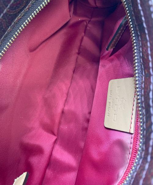 ETRO（エトロ）ETRO (エトロ) ETRO　ブラウン×ベージュ　ワンショルダーバッグ ブラウン×ベージュの古着・服飾アイテム