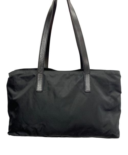 PRADA（プラダ）PRADA (プラダ) PRADA　ブラック　ナイロントートバッグ ブラックの古着・服飾アイテム