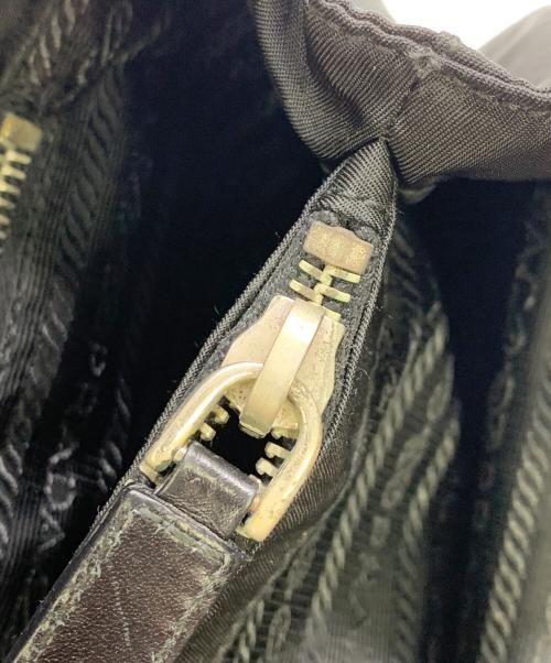 PRADA（プラダ）PRADA (プラダ) PRADA　ブラック　ナイロントートバッグ ブラックの古着・服飾アイテム