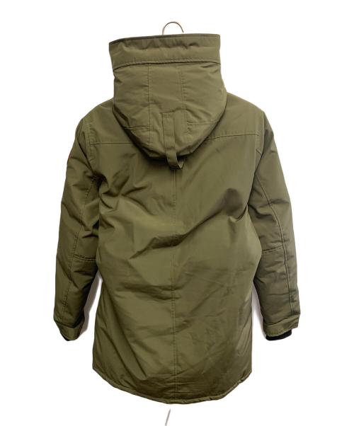 CANADA GOOSE（カナダグース）CANADA GOOSE (カナダグース) CANADA GOOSE グリーン ジャスパー パーカ ファー無し現行モデル 日本限定 ダウンコート グリーン サイズ:SIZE XLの古着・服飾アイテム