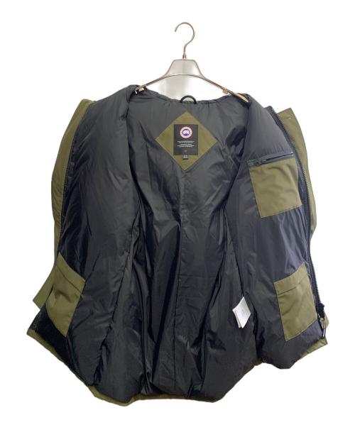 CANADA GOOSE（カナダグース）CANADA GOOSE (カナダグース) CANADA GOOSE グリーン ジャスパー パーカ ファー無し現行モデル 日本限定 ダウンコート グリーン サイズ:SIZE XLの古着・服飾アイテム