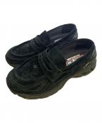 NEW BALANCEニューバランス）の古着「NEW BALANCE　ブラック　スリッポン」｜ブラック