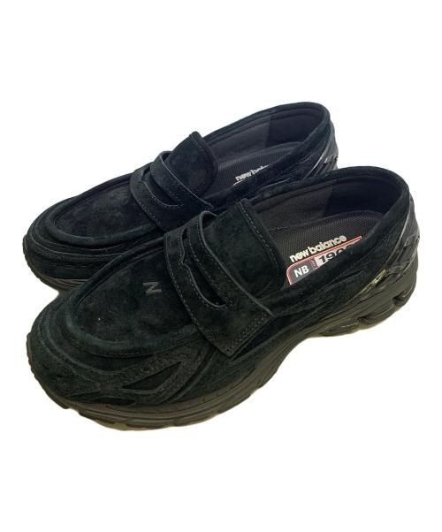 NEW BALANCE（ニューバランス）NEW BALANCE (ニューバランス) NEW BALANCE　ブラック　スリッポン ブラック サイズ:SIZE 26.5cmの古着・服飾アイテム