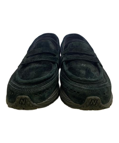 NEW BALANCE（ニューバランス）NEW BALANCE (ニューバランス) NEW BALANCE　ブラック　スリッポン ブラック サイズ:SIZE 26.5cmの古着・服飾アイテム