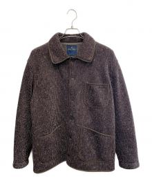 BROOKS BROTHERS（ブルックスブラザーズ）の古着「ビーチクロス　ショートジャケット」｜ブラウン