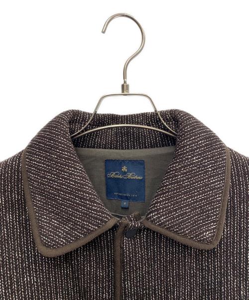 BROOKS BROTHERS（ブルックスブラザーズ）BROOKS BROTHERS (ブルックスブラザーズ) ビーチクロス　ショートジャケット ブラウン サイズ:SIZE Mの古着・服飾アイテム