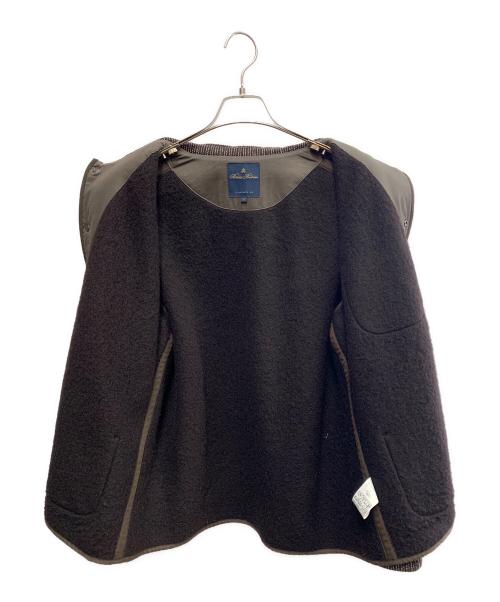 BROOKS BROTHERS（ブルックスブラザーズ）BROOKS BROTHERS (ブルックスブラザーズ) ビーチクロス　ショートジャケット ブラウン サイズ:SIZE Mの古着・服飾アイテム