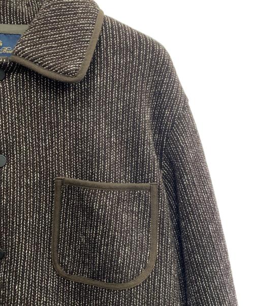 BROOKS BROTHERS（ブルックスブラザーズ）BROOKS BROTHERS (ブルックスブラザーズ) ビーチクロス　ショートジャケット ブラウン サイズ:SIZE Mの古着・服飾アイテム