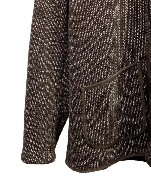 BROOKS BROTHERS（ブルックスブラザーズ）BROOKS BROTHERS (ブルックスブラザーズ) ビーチクロス　ショートジャケット ブラウン サイズ:SIZE Mの古着・服飾アイテム