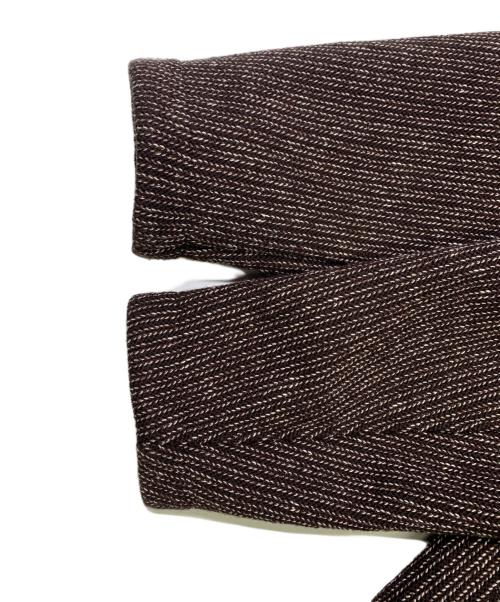 BROOKS BROTHERS（ブルックスブラザーズ）BROOKS BROTHERS (ブルックスブラザーズ) ビーチクロス　ショートジャケット ブラウン サイズ:SIZE Mの古着・服飾アイテム