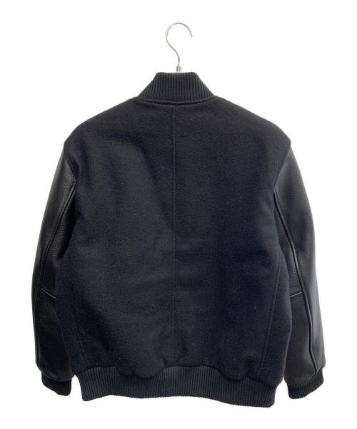 BROOKS BROTHERS（ブルックスブラザーズ）BROOKS BROTHERS (ブルックスブラザーズ) BROOKS BROTHERS　ブラック　バーシティージャケット ブラック サイズ:SIZE Mの古着・服飾アイテム