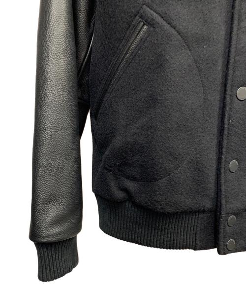 BROOKS BROTHERS（ブルックスブラザーズ）BROOKS BROTHERS (ブルックスブラザーズ) BROOKS BROTHERS　ブラック　バーシティージャケット ブラック サイズ:SIZE Mの古着・服飾アイテム