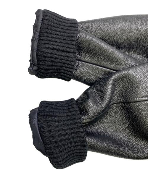 BROOKS BROTHERS（ブルックスブラザーズ）BROOKS BROTHERS (ブルックスブラザーズ) BROOKS BROTHERS　ブラック　バーシティージャケット ブラック サイズ:SIZE Mの古着・服飾アイテム